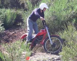 Classic Trials at North Loburn, Honda